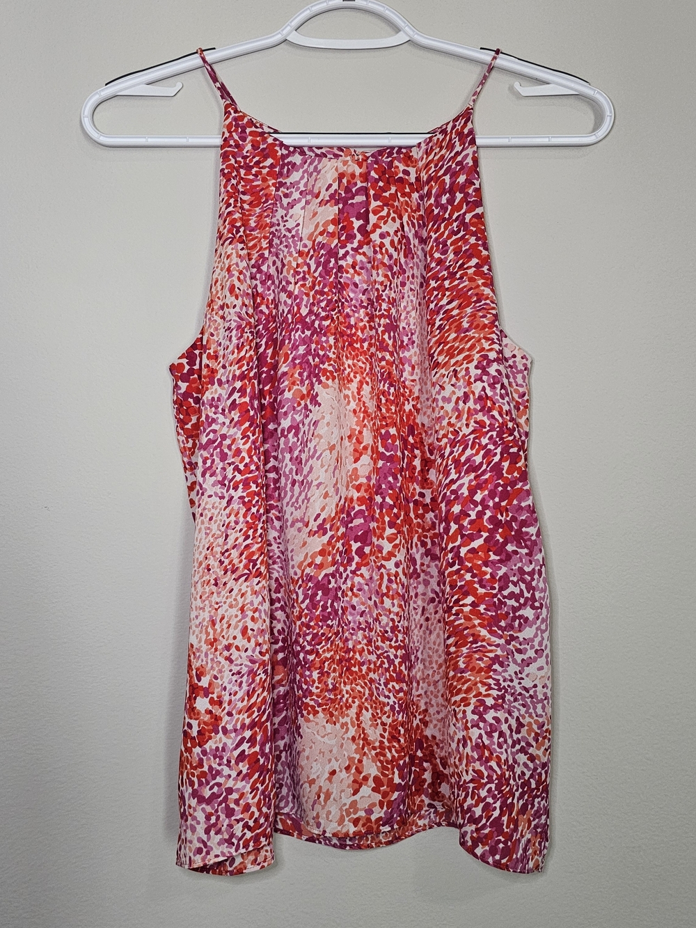 Violet & Claire Pink & Orange Printed Top